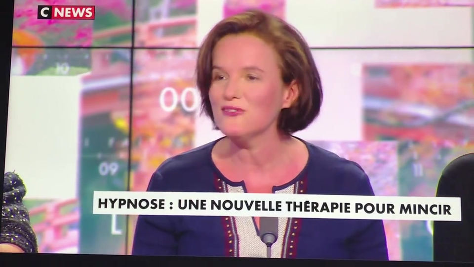 Catherine Roumanoff sur C-News présente son livre pour Maigrir avec l'hypnose